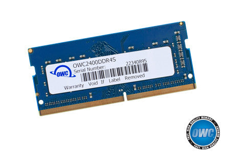 OWC 32GB DDR4 PC4-19200 2400MHZ SODIMM 260-Pin ram memory OWC 32GB DDR4 PC4-19200 2400MHZ SODIMM 260-Pin ram memory